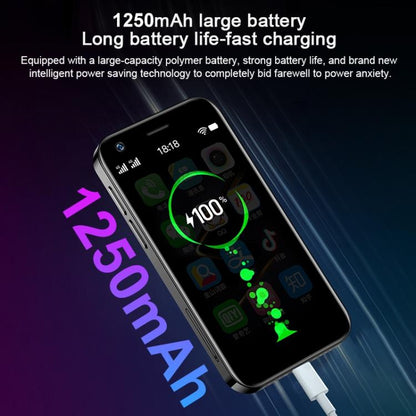 Reconnaissance faciale, 3,0 pouces Android 9.0 MTK6737M Quad Core jusqu'à 1,1 GHz, Bluetooth, WiFi, FM, Réseau : 4G, Double SIM, 3GB+32GB