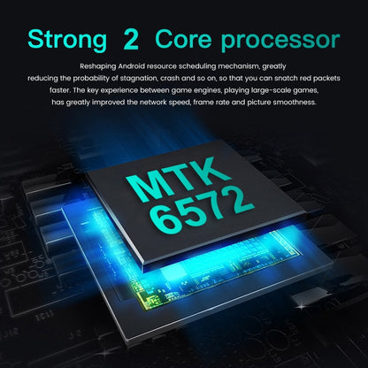 Identification faciale, Android 4.4.2 MTK6572 Dual Core, Réseau : 3G