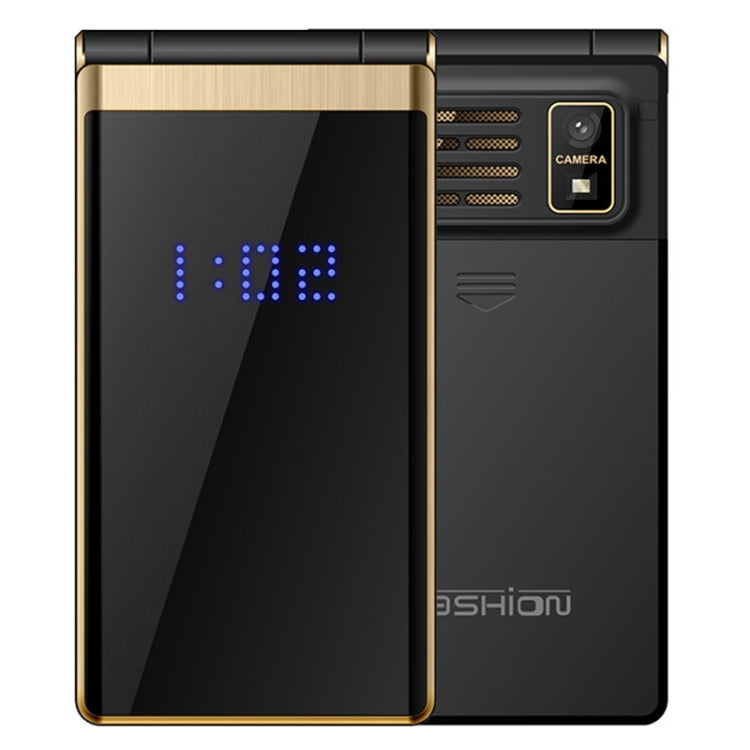 2,4 pouces, batterie 5800 mAh, prise en charge FM, SOS, affichage de l'heure externe, GSM, numéro de famille, grandes touches, double SIM
