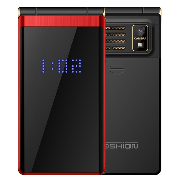 2,4 pouces, batterie 5800 mAh, prise en charge FM, SOS, affichage de l'heure externe, GSM, numéro de famille, grandes touches, double SIM