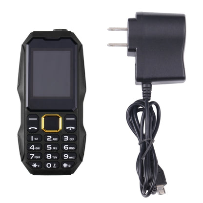 Étanche aux chocs et à la poussière, batterie 5800 mAh, 1,8 pouces, 21 touches, lampe de poche LED, double SIM