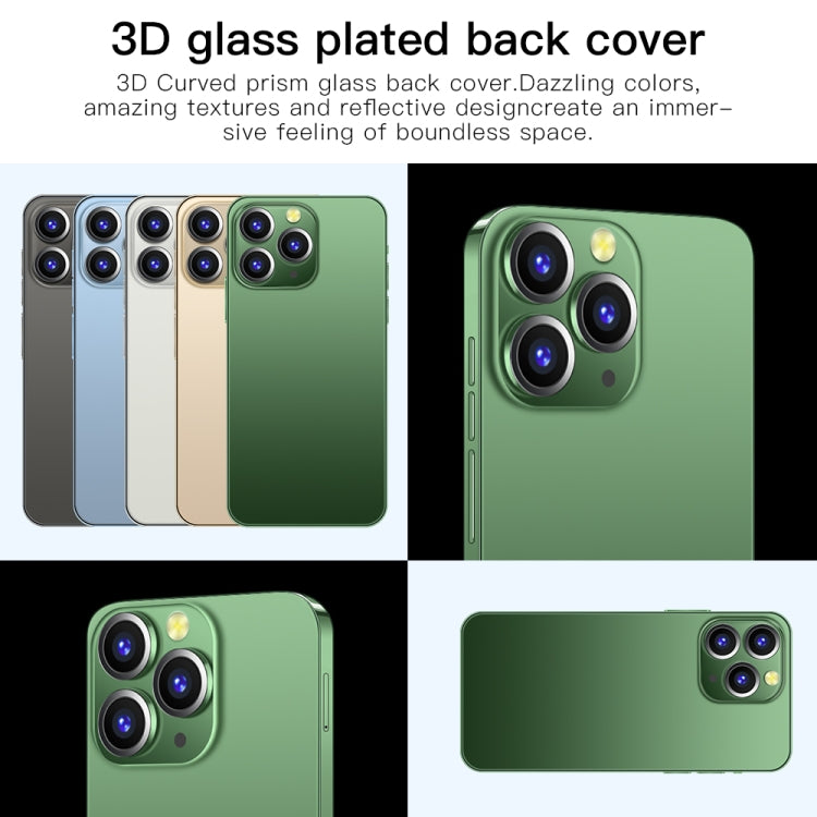 Identification faciale, Android 6.0 Spreadtrum 7731G Quad Core, Réseau : 3G, Double SIM, i13 Pro Max N83 1GB+16GB