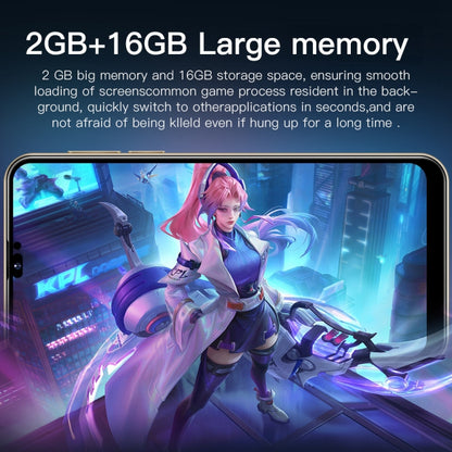 Identification faciale, Android 10 MTK6737 Quad Core, Réseau : 4G, i14 Pro Max N86 2GB+16GB