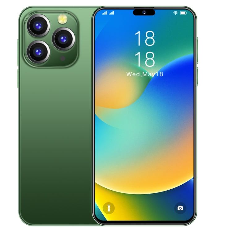 Identification faciale, Android 6.0 Spreadtrum 7731G Quad Core, réseau : 3G, double SIM, avec carte TF de 64 Go, i14 Pro Max N85+ 2GB+16GB