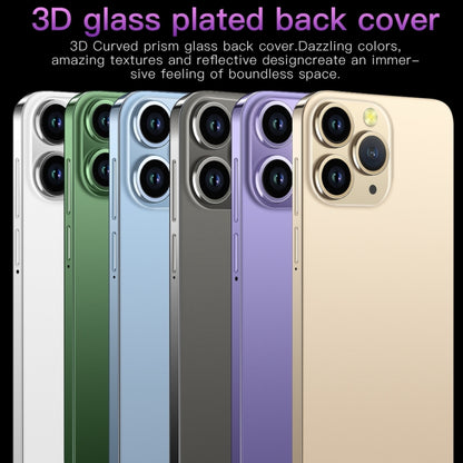 Identification faciale, Android 6.0 Spreadtrum 7731G Quad Core, réseau : 3G, double SIM, avec carte TF de 64 Go, i14 Pro Max N85+ 2GB+16GB