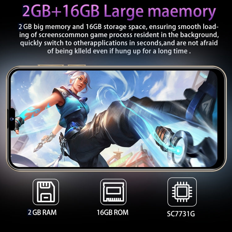 Identification faciale, Android 6.0 Spreadtrum 7731G Quad Core, réseau : 3G, double SIM, avec carte TF de 64 Go, i14 Pro Max N85+ 2GB+16GB