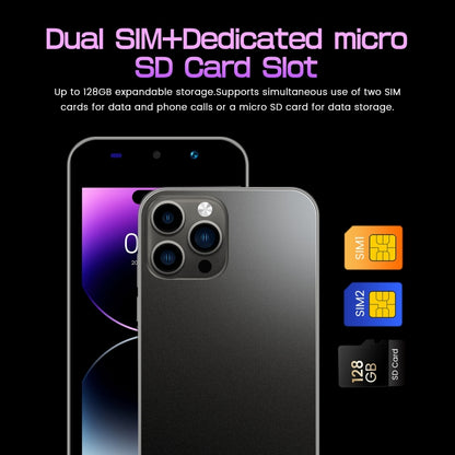 Identification faciale, Android 5.0 MTK6572 Dual Core, Réseau : 3G