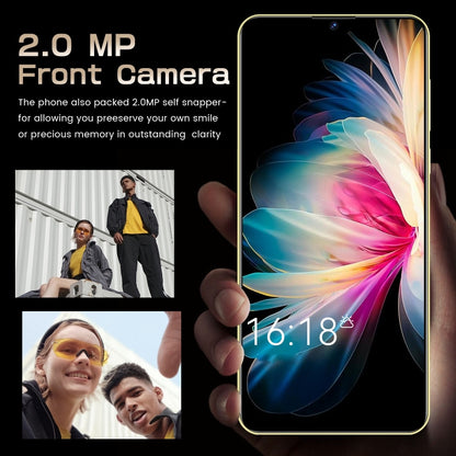 Identification faciale, Android 9.0 MTK6580A Quad Core, Réseau : 3G, GPS