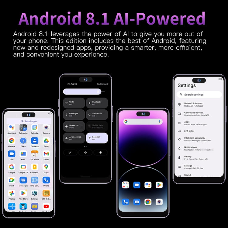 Identification faciale, Android 8.1 MMTK6737 Quad Core, OTG, Réseau : 4G