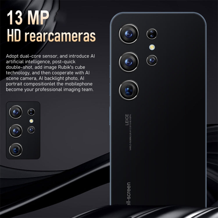 Identification faciale, Android 9.1 MTK6580A Quad Core, Réseau : 3G, Double SIM, S23 Ultra 5G / X21