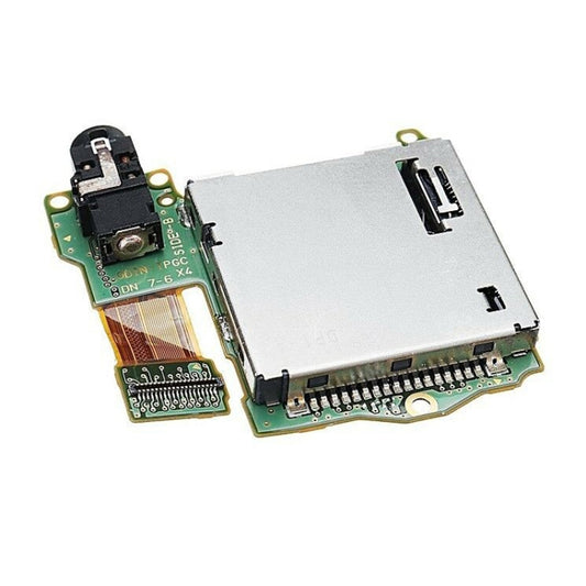 Partie de prise de carte de jeu PCB avec prise casque pour Nintendo Switch