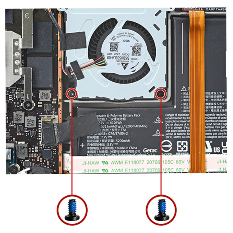 Bouclier Steam Deck 14 en 1 + capot arrière + ventilateur + jeu de vis pour disque dur