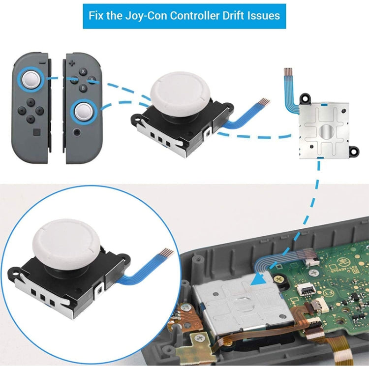 Console de jeu 3D gauche droite interopérabilité, Joystick de télédétection pour Nintendo Switch / Switch Lite