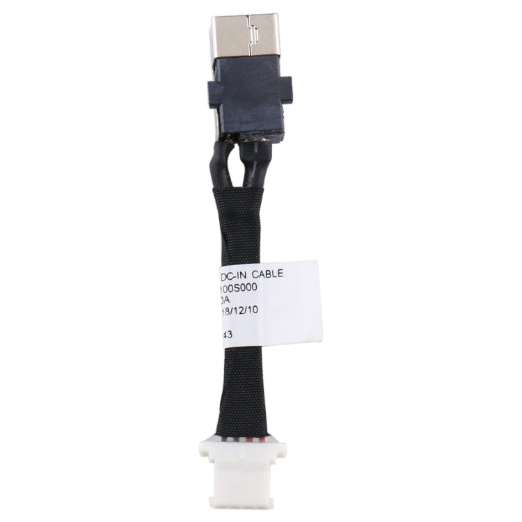 Connecteur de prise d'alimentation cc avec câble flexible, pour Lenovo Ideapad 330s 330S-14AST 330s-15ARR 330S-15IKB 64411204200100 5C10R07521 DC30100S000