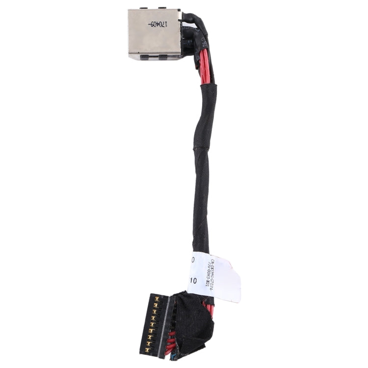 Connecteur de prise d'alimentation cc avec câble flexible, pour DELL Inspiron 15 G7 7577 7587 7588 P72F i7577 i7588 XJ39G DC301010Y00 DC301011F00