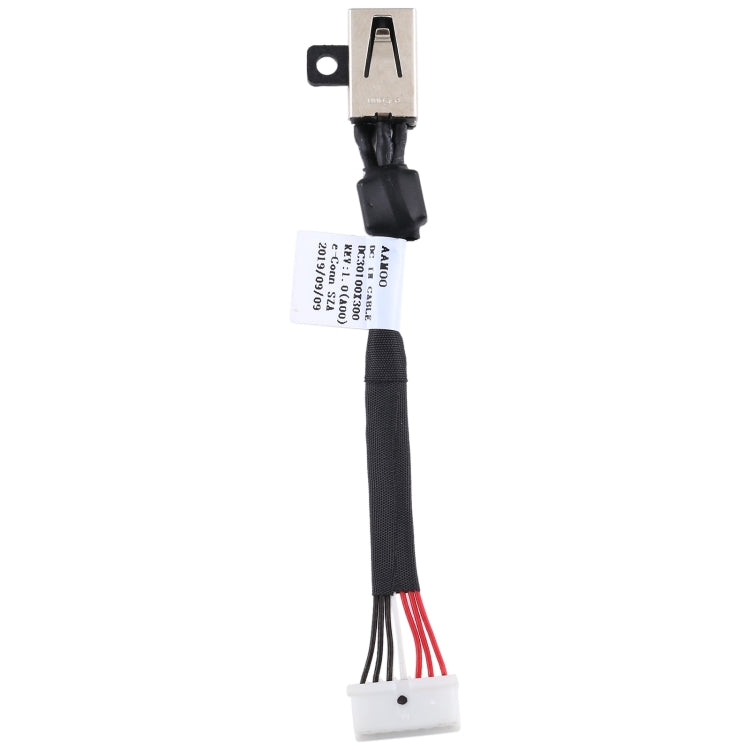 Connecteur de prise d'alimentation cc avec câble flexible pour DELL XPS 15 9550 9560