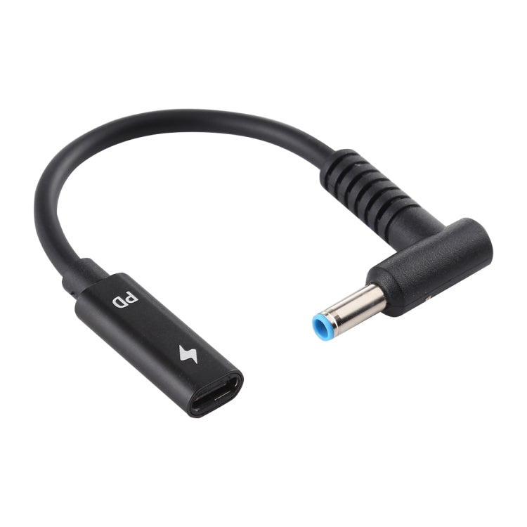 Pour câble de chargeur adaptateur secteur HP USB-C/Type-C à 4,5 x 3,0 mm