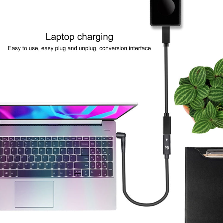 Pour câble de chargeur adaptateur secteur HP USB-C/Type-C à 4,5 x 3,0 mm