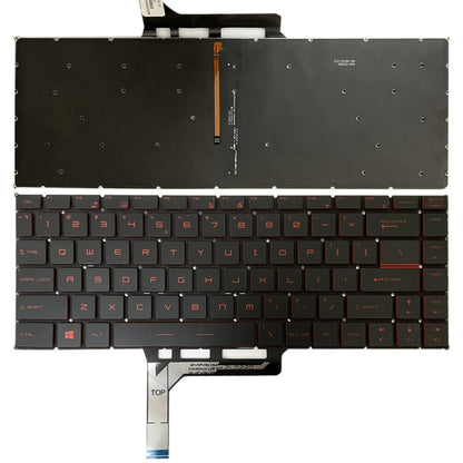 Clavier d'ordinateur portable Version américaine avec rétro-éclairage pour MSI GS65 / GS65VR / MS-16Q2 / Stealth 8SE /8SF / 8SG /Thin 8RE / Thin 8RF