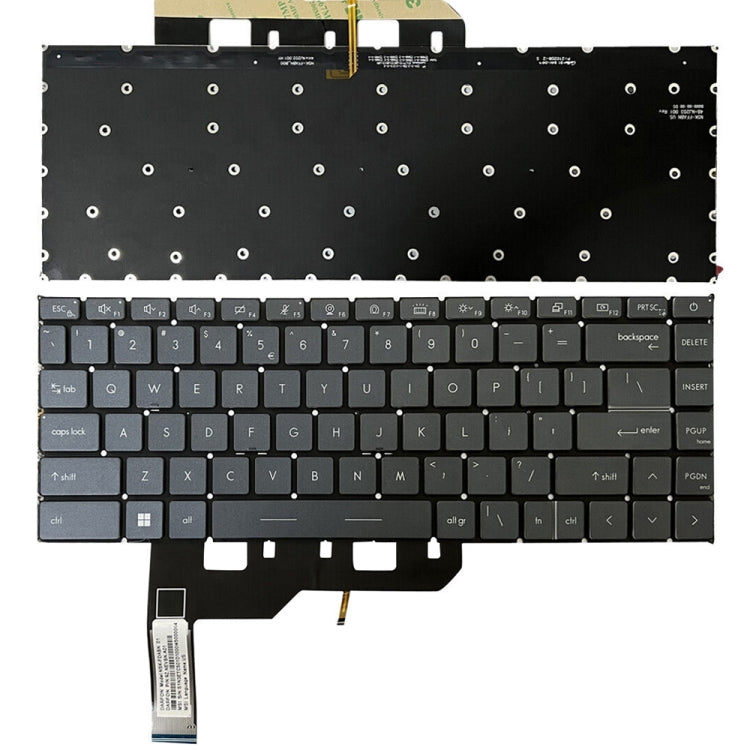 Clavier d'ordinateur portable version américaine avec rétroéclairage pour MSI GE66 Raider / MS-1541 / GP66 / MS-1542/1543 / GS66 / MS-16V1 / MS-16V2 / 10SD / 10SE