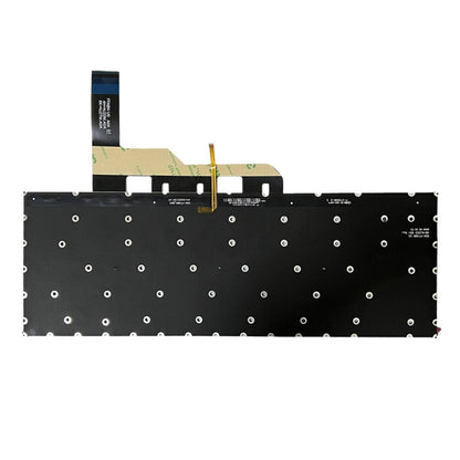 Clavier d'ordinateur portable version américaine avec rétroéclairage pour MSI GE66 Raider / MS-1541 / GP66 / MS-1542/1543 / GS66 / MS-16V1 / MS-16V2 / 10SD / 10SE