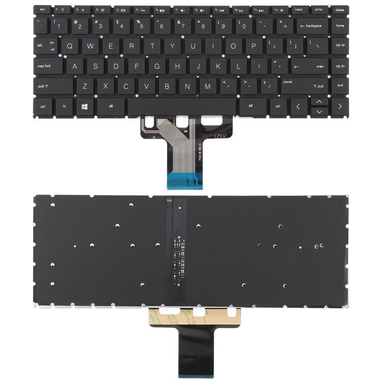 For HP Pavilion X360 14S-DK 14S-DP 14S-DQ 14S-CR 14s-CF 14-CE 14-CF 14S-DF/DK 14-CK 14-CD 14-CM 14S-DR 14S-fr US Version Keyboard with Backlight