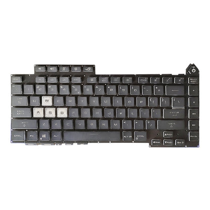 Clavier d'ordinateur portable rétro-éclairé Version américaine G513, pour Asus ROG Strix G15 G513Q G513QM G513QY GL543 0KBR0-4810US00 4812US00 4814US00