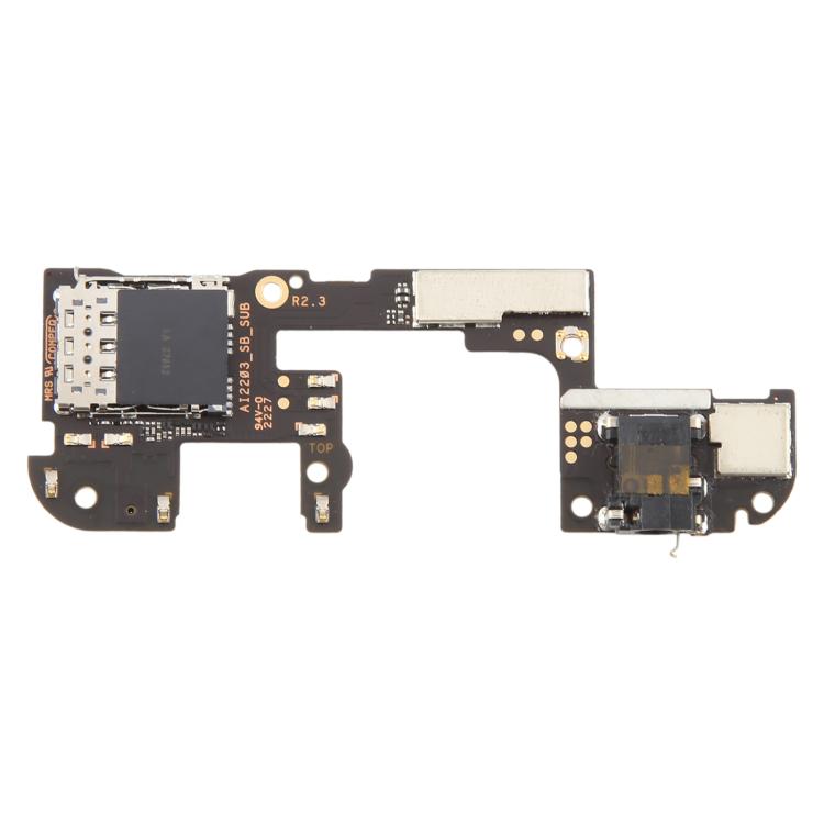 Carte lecteur de carte SIM avec prise audio pour Asus ROG Phone65/6 Pro MediaTek Dimensity Version