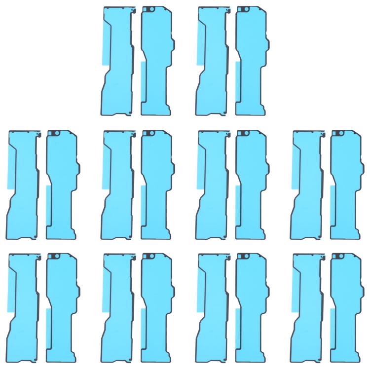 Lot de 10 adhésifs pour écran LCD principal et boîtier avant pour Samsung Galaxy Z Fold6 SM-F956B