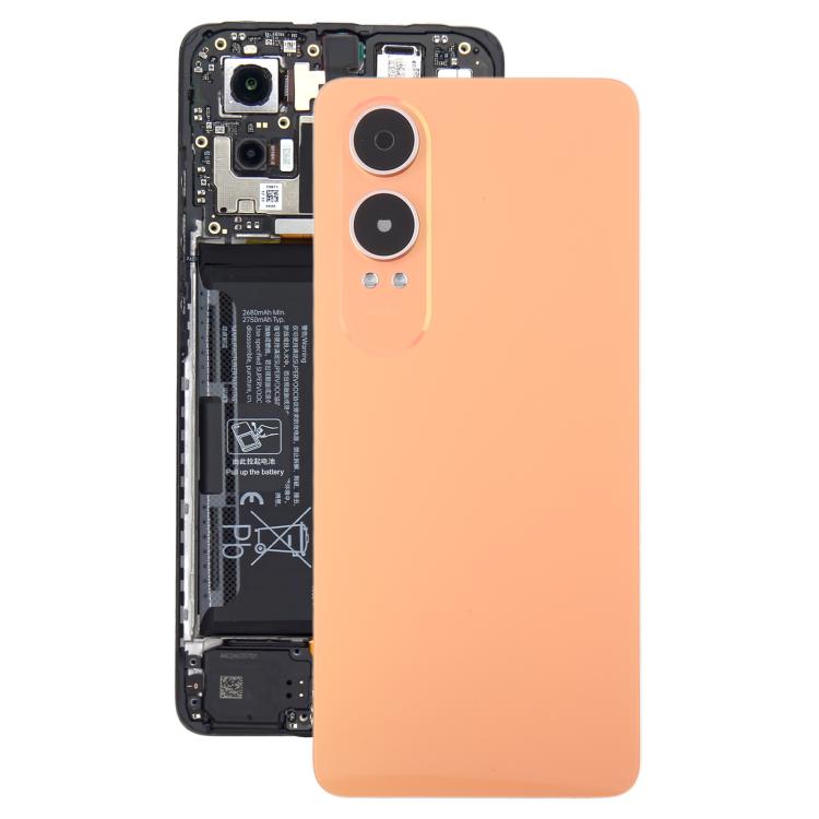 For OnePlus Nord CE4 Lite Plastic Back Cover with Camera Lens Cover