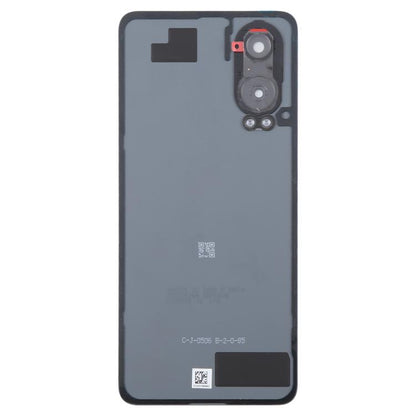 For OnePlus Nord CE4 Lite Plastic Back Cover with Camera Lens Cover