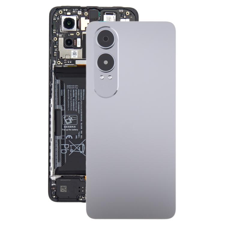 For OnePlus Nord CE4 Lite Plastic Back Cover with Camera Lens Cover