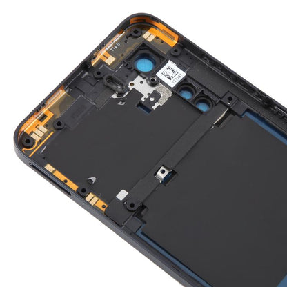 For ZTE Axon 40 Lite Plastic Battery Back Cover with Middle Frame / Camera Lens Cover