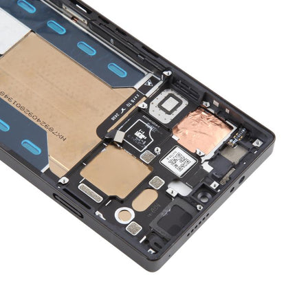 For ZTE nubia RedMagic 10 Pro Middle Frame Bezel Plate with In-Display Fingerprint Sensor Flex Cable