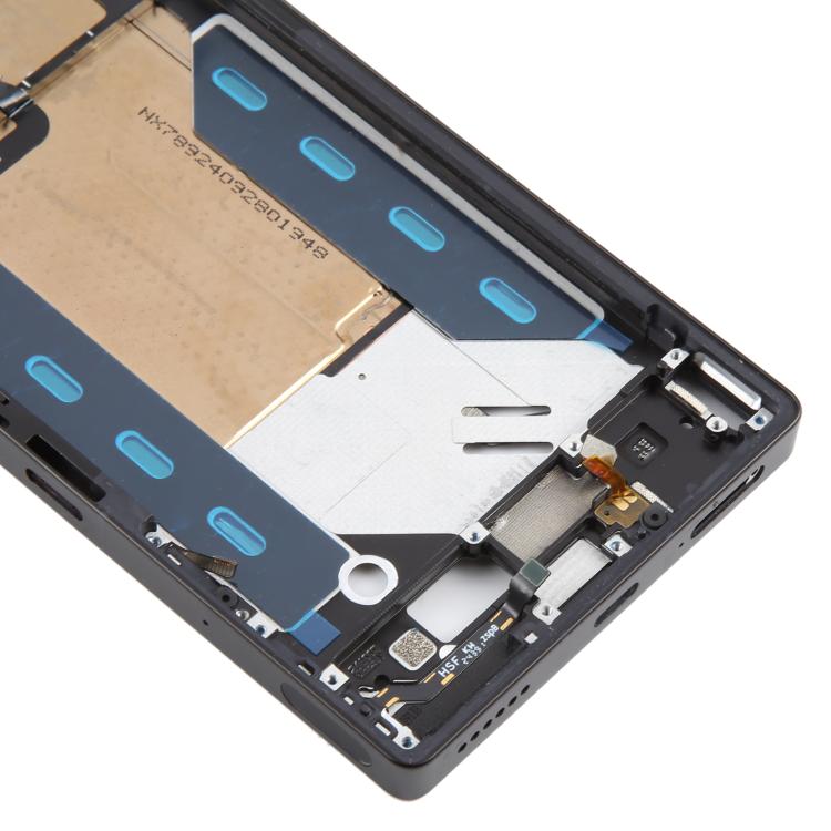 For ZTE nubia RedMagic 10S Pro NX789J Middle Frame Bezel Plate with In-Display Fingerprint Sensor Flex Cable