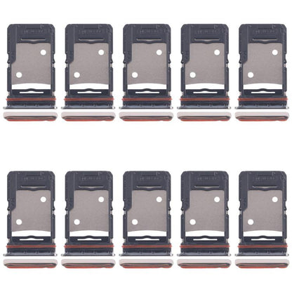 For Tecno Camon 18P 10pcs Original SIM Card Tray + SIM Card Tray + Micro SD Card Tray