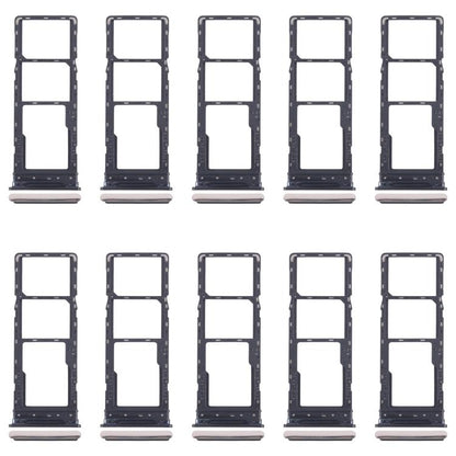 For Tecno Spark 20 Pro 4G 10pcs Original SIM Card Tray + SIM Card Tray + Micro SD Card Tray