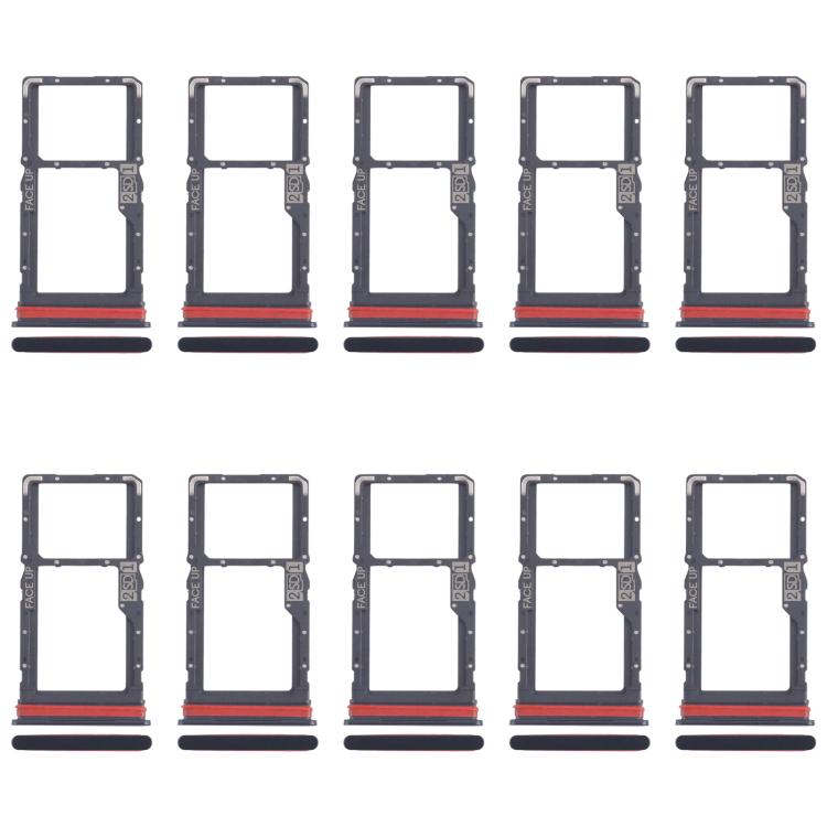 For Motorola Moto G53 XT2335-2 10pcs Original SIM + Micro SD Card Tray