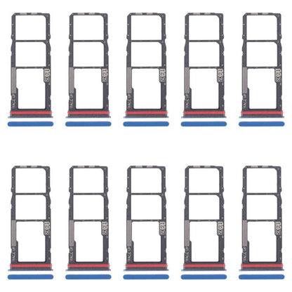 For Motorola Moto G04 10pcs Original SIM Card Tray + SIM Card Tray + Micro SD Card Tray