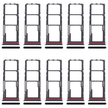 For Motorola Moto G04s 10pcs Original SIM Card Tray + SIM Card Tray + Micro SD Card Tray