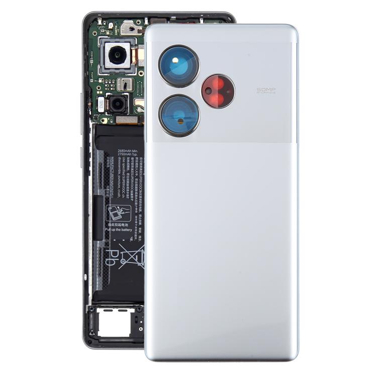 Coque arrière d'origine pour Realme GT 6T avec cache-objectif pour appareil photo, For Realme GT 6T(Original)