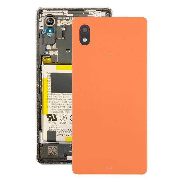 For Sony Xperia Ace III Back Cover with Camera Lens Cover