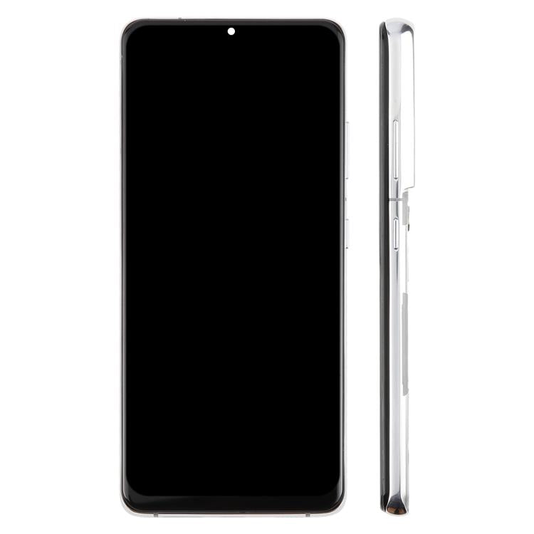 For Samsung Galaxy S21 Ultra SM-G998B 6.66 inch TFT LCD Screen Digitizer Full Assembly with Frame, Not Supporting Fingerprint Identification