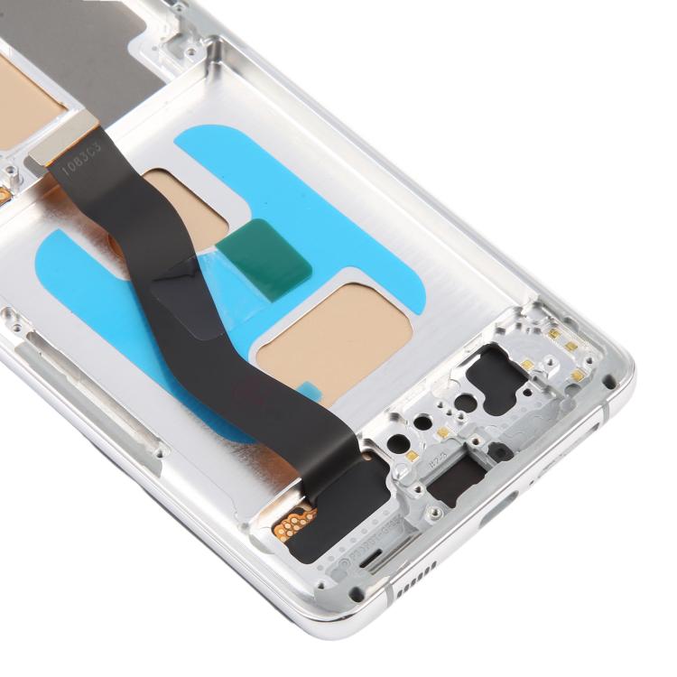 For Samsung Galaxy S21 Ultra SM-G998B 6.66 inch TFT LCD Screen Digitizer Full Assembly with Frame, Not Supporting Fingerprint Identification