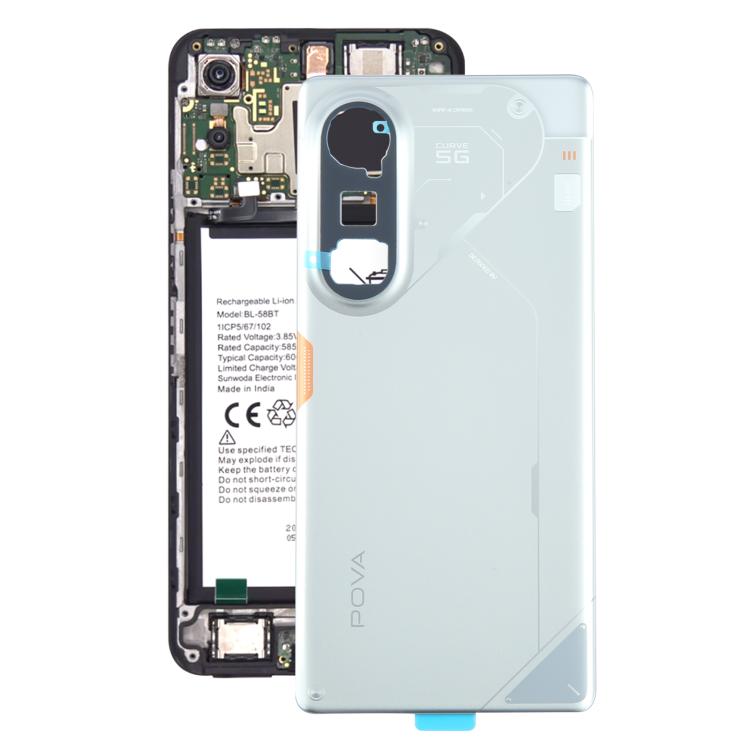 For Tecno Pova Curve 5G LJ8k Original Back Cover
