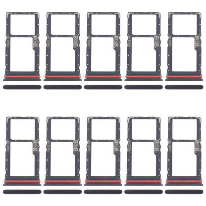 For Motorola Moto G56 10pcs Original SIM Card Tray + Micro SD Card Tray