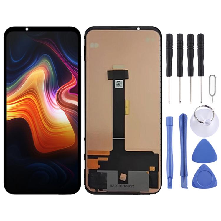 For ZTE Nubia Play 5G NX651 TFT LCD Screen with Digitizer Full Assembly, Not Supporting Fingerprint Identification