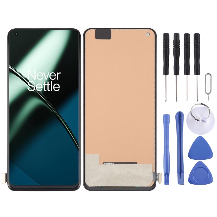 For OnePlus 11 TFT LCD Screen with Digitizer Full Assembly, Not Supporting Fingerprint Identification