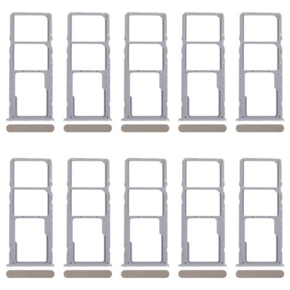 For Realme C51 RMX3830 10pcs Original SIM Card Tray + SIM Card Tray + Micro SD Card Tray
