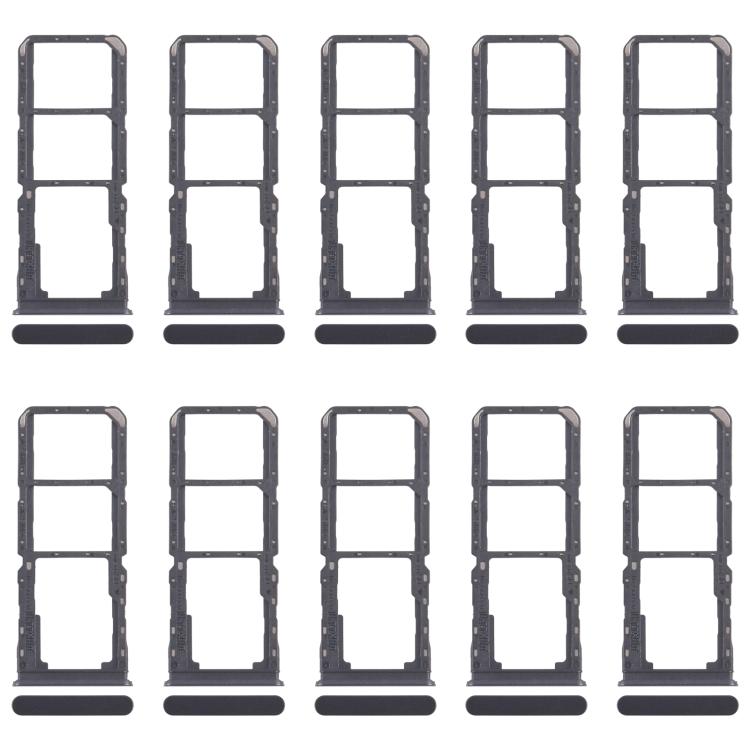 For Realme 11 5G RMX3780 10pcs Original SIM Card Tray + SIM Card Tray + Micro SD Card Tray